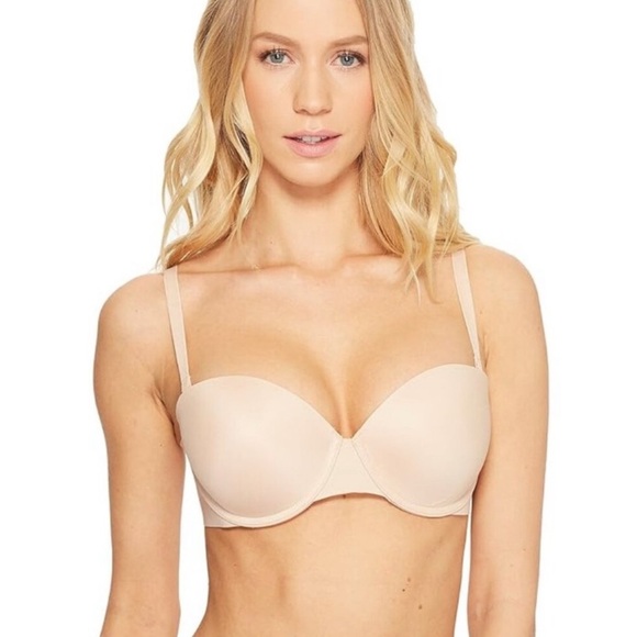 NWT SPANX Up for Anything “Strapless” Style Bra Size 38D Includes Straps Nude - Picture 1 of 11